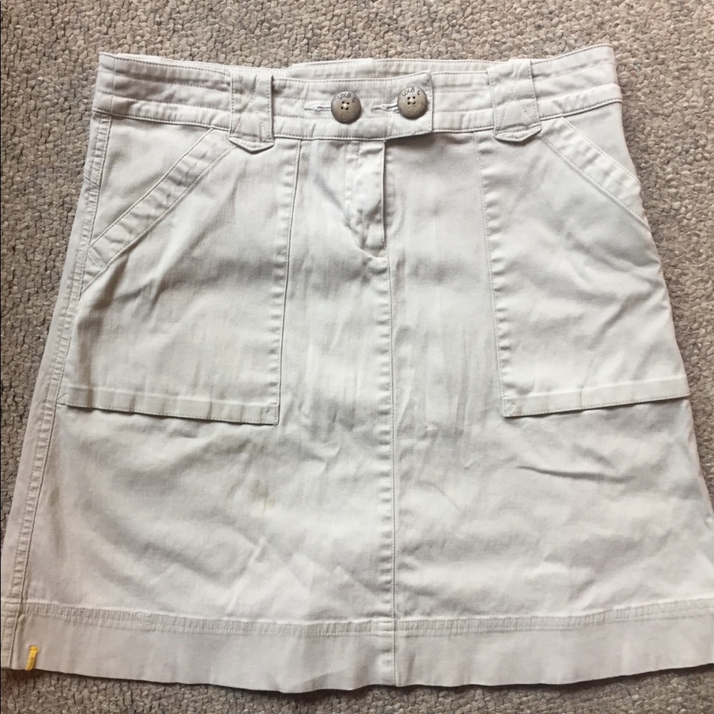 Lole khaki skirt